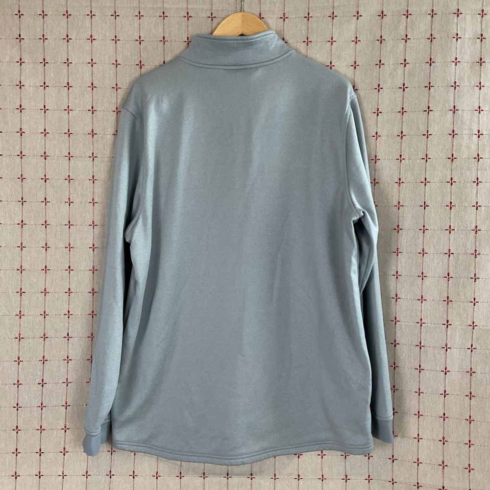 Under Armour coldgear loose 1/4 zip fleece pullover mock neck sweater Men’s XXL - Picture 2 of 5
